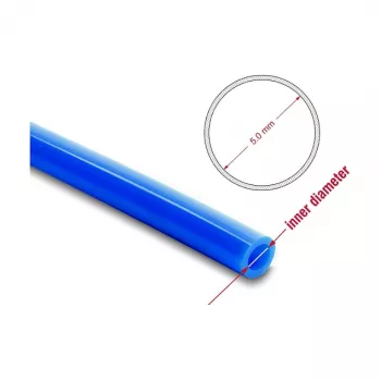 Delock pneumatische slang 8 x 5 mm AD x ID 50 m rol blauw PU
