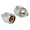 DeLOCK RF-adapter N-stekker naar SMA-bus 50 Ohm
