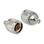 DeLOCK RF-adapter N-stekker naar SMA-bus 50 Ohm