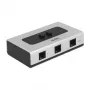 Delock RJ11 2-poorts handmatige bidirectionele switch