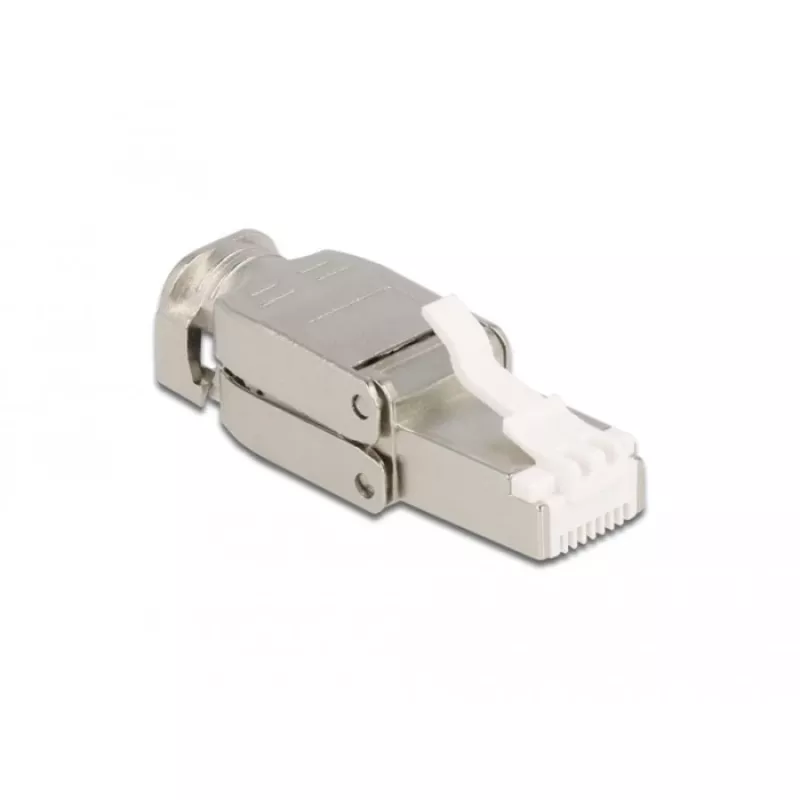Delock RJ45 stekker Cat.6A STP gereedschapsvrije veldmontage 86927