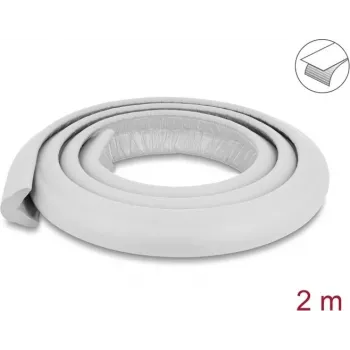 Delock zelfklevende schuimrandbeschermingsband 35 x 13 mm, 2 m, grijs 18489
