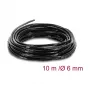 Delock spiraalslang 6 mm diameter 10 m zwart