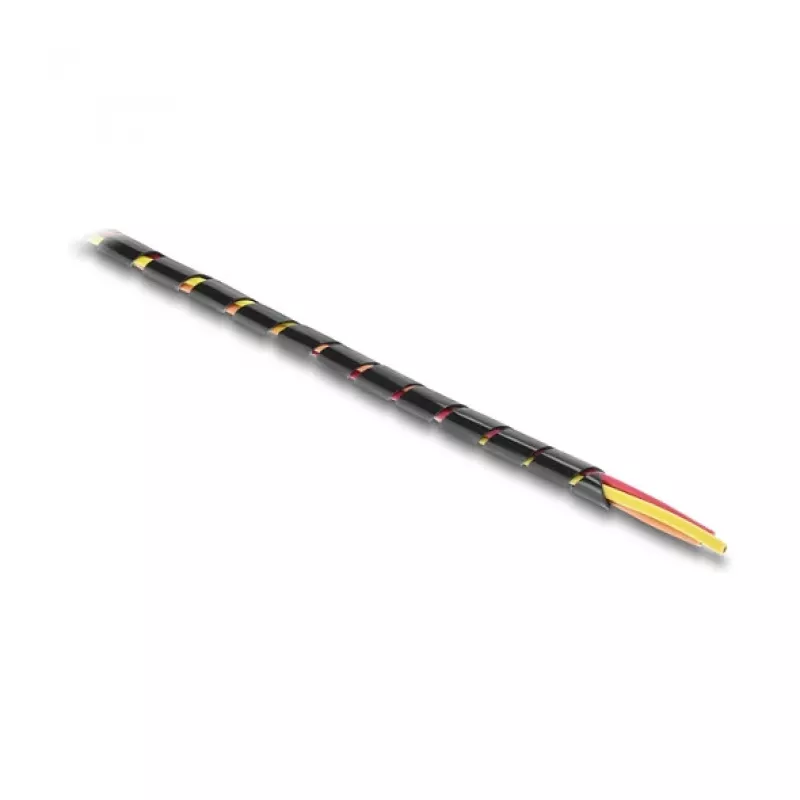Delock spiraalslang 10 mm diameter 10 m zwart