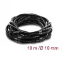 Delock spiraalslang 10 mm diameter 10 m zwart