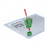 Delock klemmenblokset voor printplaat 2-polig 3,81 mm rastermaat verticaal (65968)