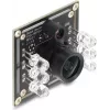 Delock USB 2.0 cameramodule met global shutter monochroom 0,92 MP 65° 6 LED V6 vast brandpunt (96410)