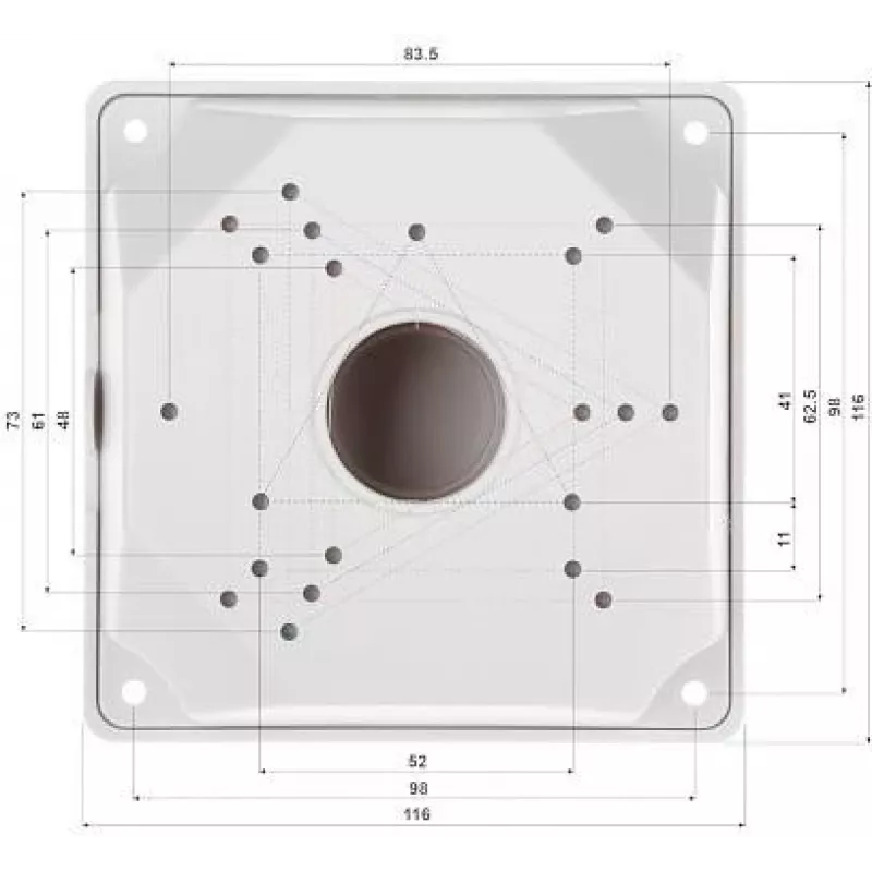 DELTA BD-B116 Camerabeugel