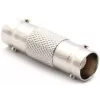 DELTA BNC bus naar BNC bus koppeladapter, 75 Ohm, vernikkeld messing, dubbel-BNC-BNC