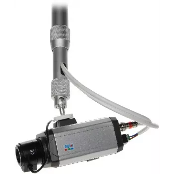 DELTA BR-60X120 telescoopplafondbeugel voor CCTV-camera's, 710–1220 mm, wit