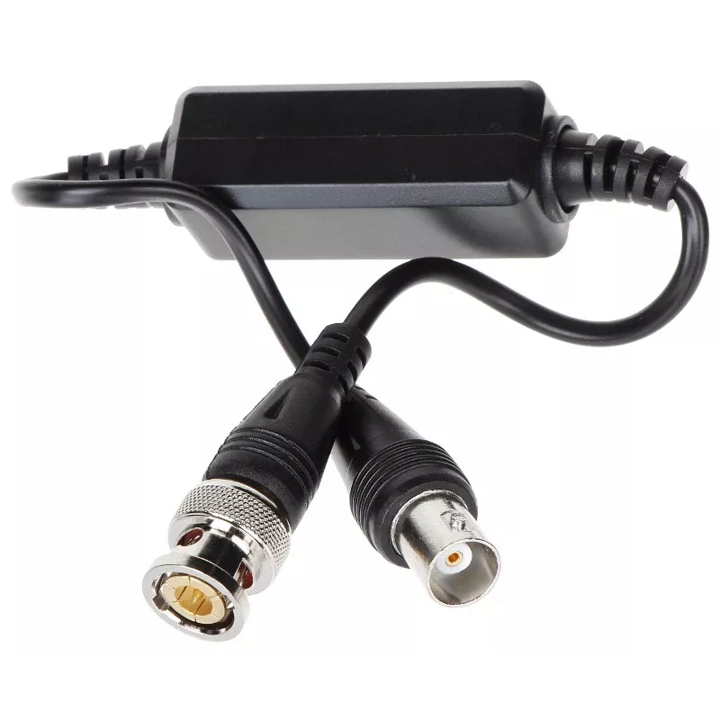 DELTA D-SEP/HD video ground loop isolator voor AHD/HD-CVI/HD-TVI/CVBS, BNC, 75 Ohm, 4K