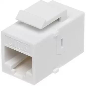 DELTA FX-RJ45-G/RJ45-G/6 afgeschermde Cat6 keystone jack, gereedschapsloos, goudcontacten