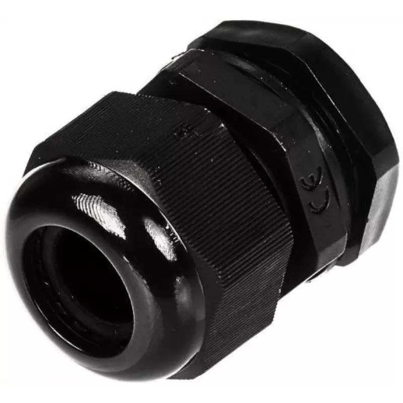 DELTA geïsoleerde kabelwartel G3/4-SCHWARZ IP68 3/4