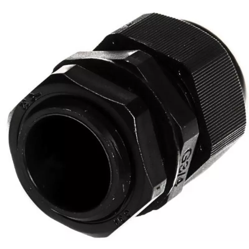 DELTA geïsoleerde kabelwartel G3/4-SCHWARZ IP68 3/4