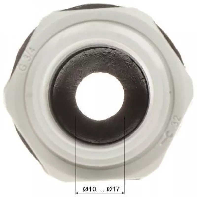DELTA isolerende kabeldoorvoer G3/4 IP68 3/4
