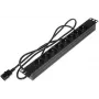 DELTA PD-8/R/IEC-N 8-voudige 1U rackmount PDU, IEC C13, 10A, 250V, zwart