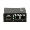 DELTA SPS-2P/1SFP industriële PoE+ switch, 2 Gigabit RJ45 + 1 SFP, 60W budget, DIN-rail