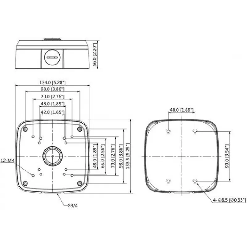 DELTA STG-PFA121 Camerahouder