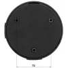 DELTA STG-PFA130-E aansluitdoos voor Dahua dome-camera's, wand-/plafondmontage, aluminium, zwart STG-PFA130-E(BLACK)