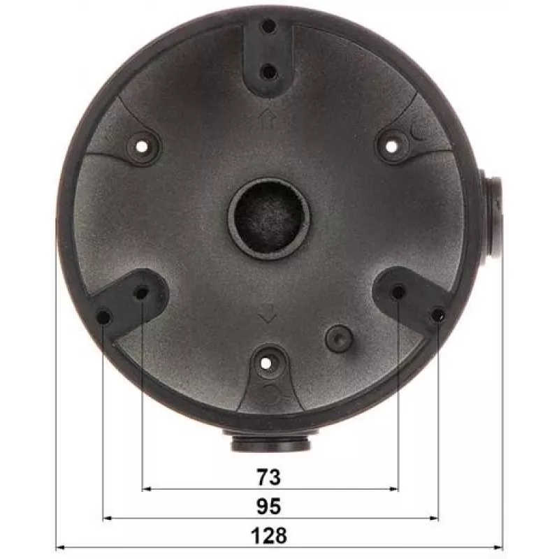 DELTA STG-PFA137 (BLACK) Camerabeugel