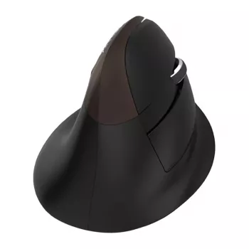 Delux M618 Mini Gold ergonomische muis - 2.4G / Bluetooth 5.0 / USB-C, 4000 DPI, rechtshandig verticaal