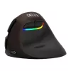 Delux M618 Mini Gold ergonomische muis - 2.4G / Bluetooth 5.0 / USB-C, 4000 DPI, rechtshandig verticaal