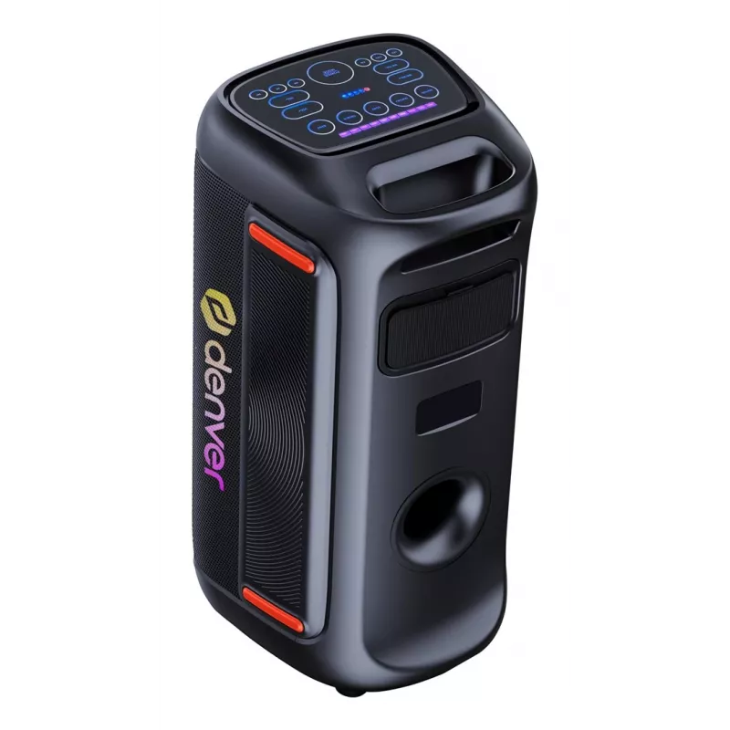 Denver BPS-370 draagbare Bluetooth-partyspeaker 1000W PMPO