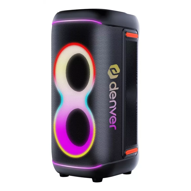 Denver BPS-370 draagbare Bluetooth-partyspeaker 1000W PMPO