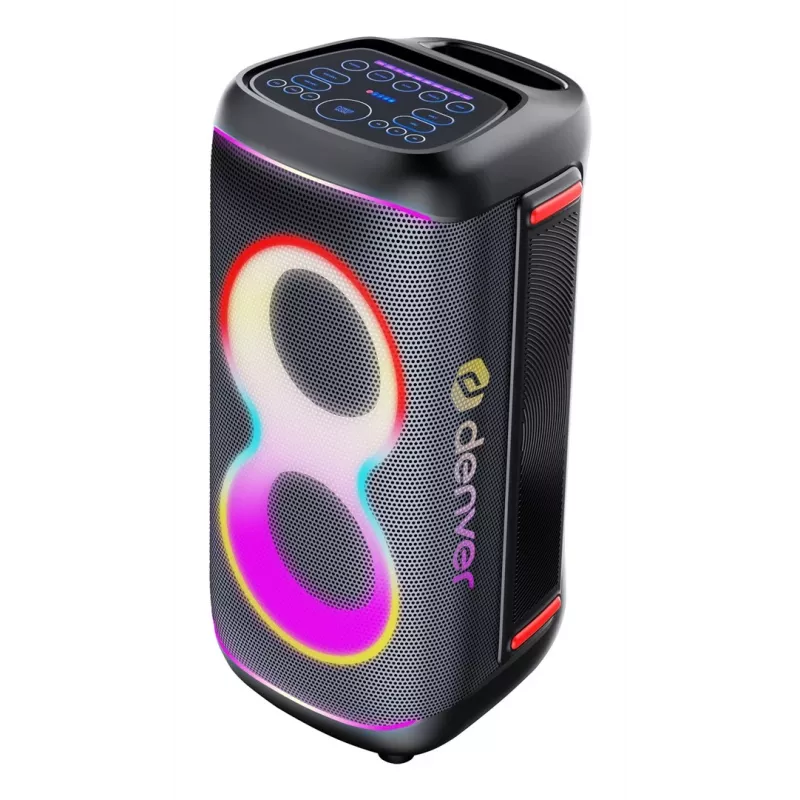 Denver BPS-370 draagbare Bluetooth-partyspeaker 1000W PMPO