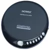 Denver DM-24 draagbare cd-speler met koptelefoon, zwart