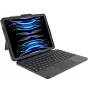 DEQSTER Prime toetsenbordhoes voor iPad Air 13 inch (M2/M3) - USB-C, spatwaterdicht, QWERTY, zwart