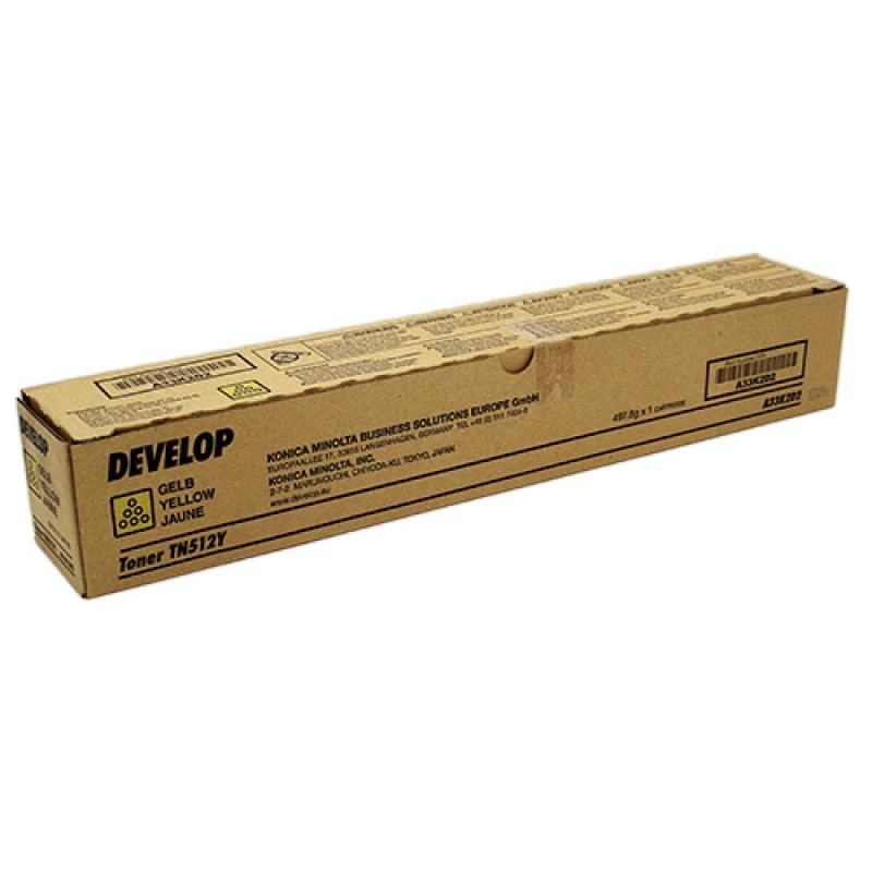 Develop TN-512 gele laser-tonercartridge (A33K2D2) - originele OEM