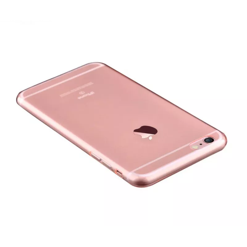 Devia Apple iPhone 6/6s Naked transparante rose gold back cover