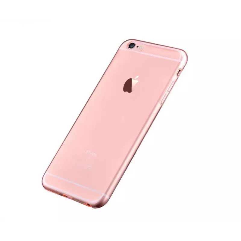 Devia Apple iPhone 6/6s Naked transparante rose gold back cover