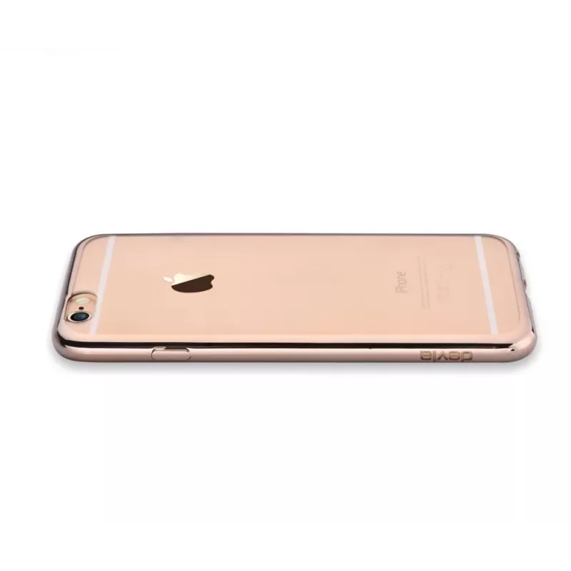 Devia Apple iPhone 7/8 Glitter softcase champagne goud