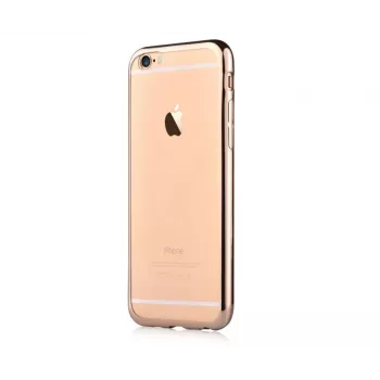 Devia Apple iPhone 7/8 Glitter softcase champagne goud