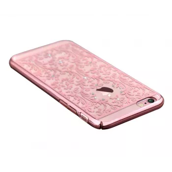 Devia Apple iPhone 7 Baroque met Swarovski Rose Gold Achterkant