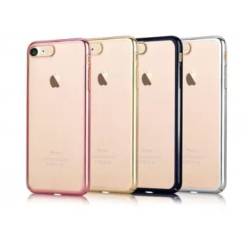 Devia Apple iPhone 7 Glimmer Updated Version zilver achterkant hoesje
