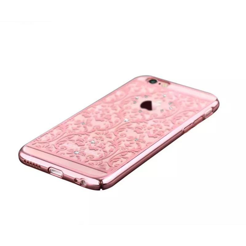 Devia Apple iPhone 7 Plus Baroque met Swarovski roségoud beschermhoes