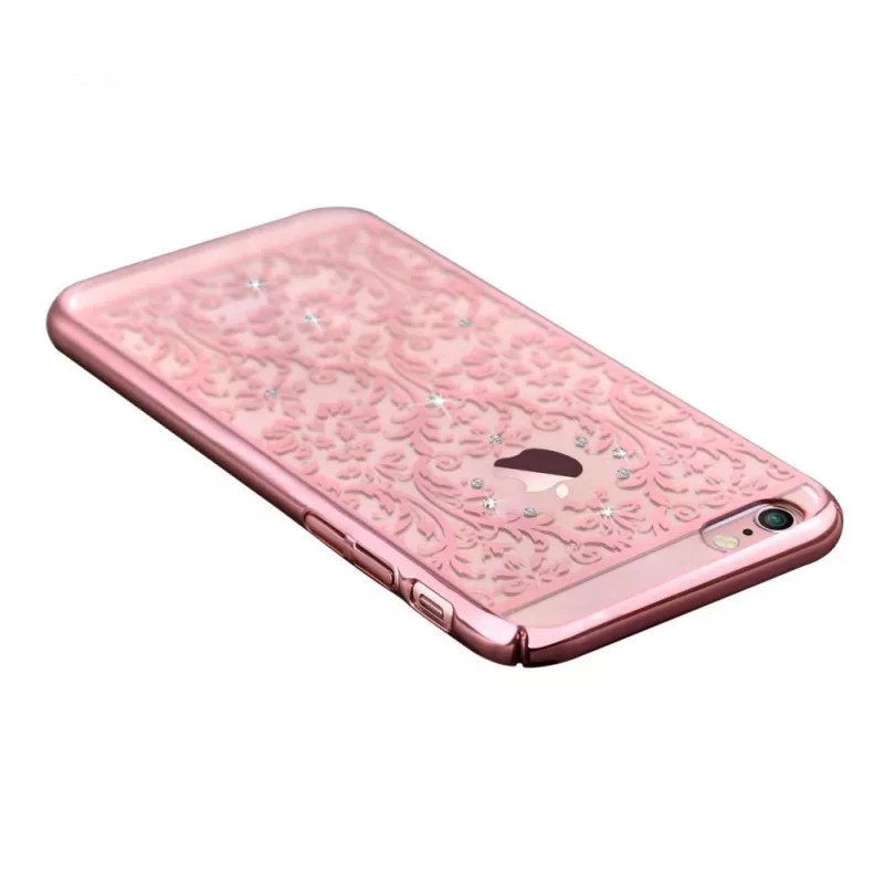 Devia Apple iPhone 7 Plus Baroque met Swarovski roségoud beschermhoes