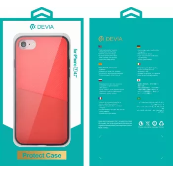 Devia Apple iPhone 7 Plus iWallet Case rood