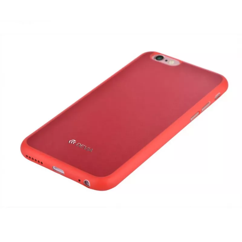 Devia Apple iPhone 7 Plus Jelly Slim-hoesje rosé rood