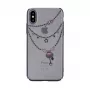 Devia Apple iPhone X Crystal Shell Case Zwart