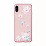 Devia Apple iPhone X Flower Embroidery Case Lanya Zwart