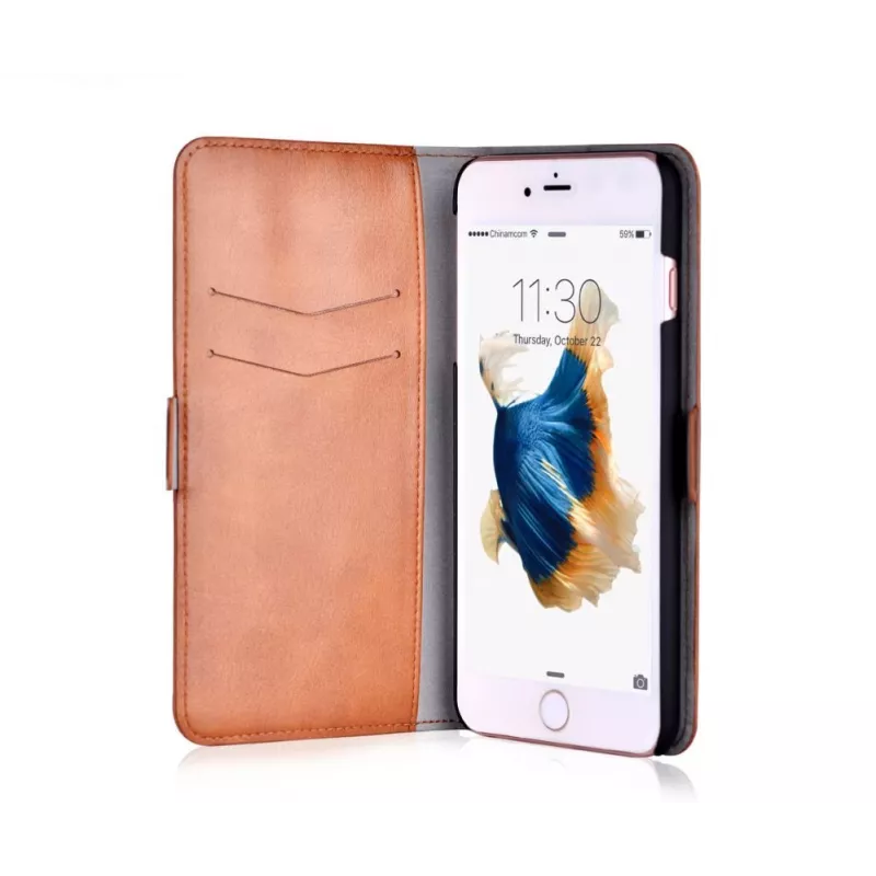 Devia Apple iPhone X Magic 2 in 1 case bruin