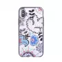 DEVIA Crystal Bloosom Case voor Apple iPhone X / XS - Zilver