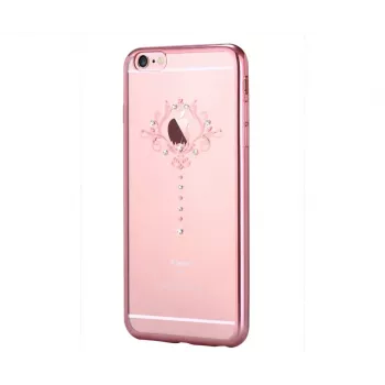 DEVIA Crystal Iris Soft Case voor Apple iPhone 7 - Rose Gold