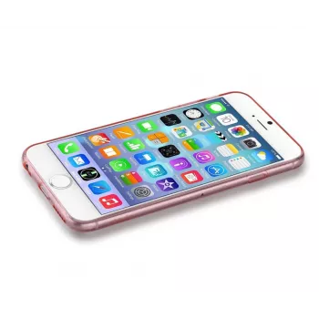 Devia Naked Series ultra-dun doorschijnend mat back cover voor Apple iPhone 7 / 8 - rose gold