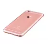 Devia Naked Series ultra-dun doorschijnend mat back cover voor Apple iPhone 7 / 8 - rose gold