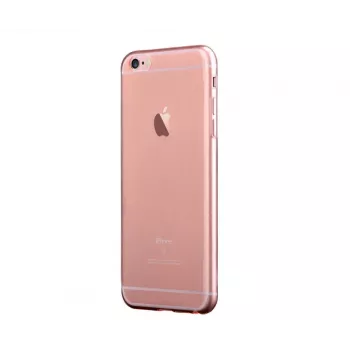 Devia Naked Series ultra-dun doorschijnend mat back cover voor Apple iPhone 7 / 8 - rose gold